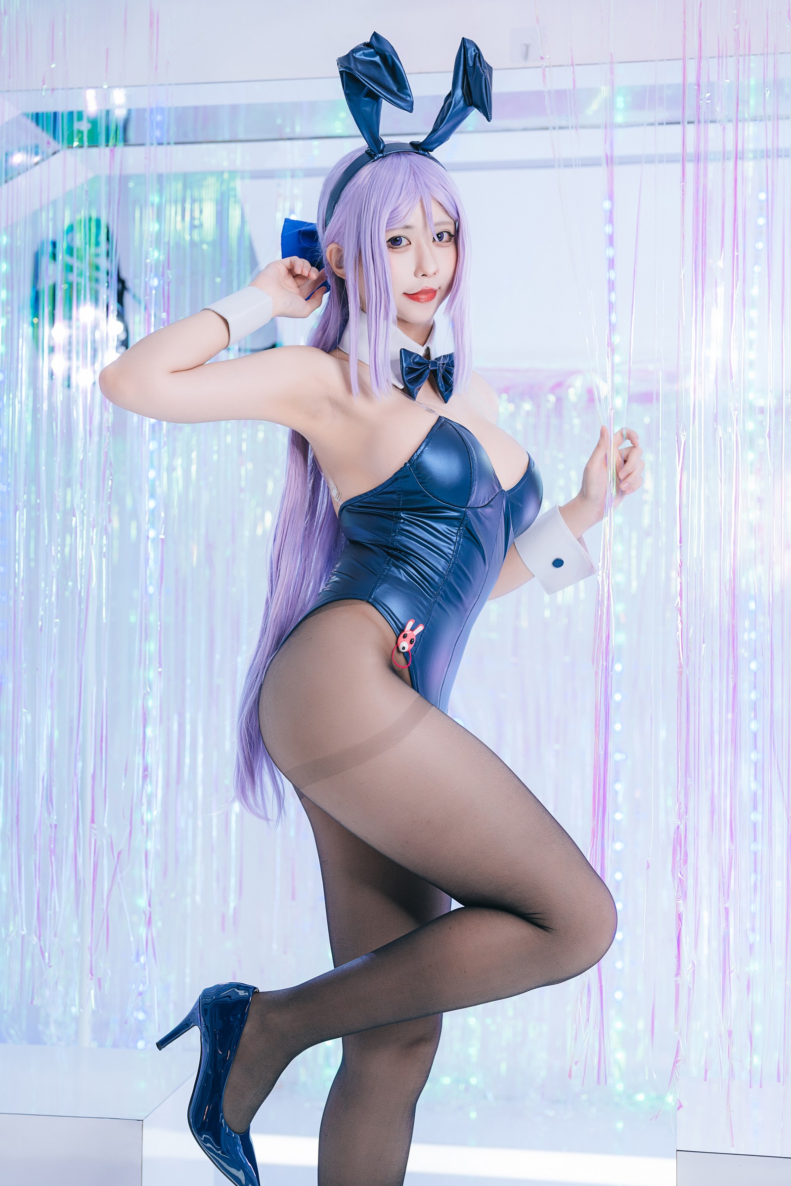 小空sora – 碧蓝档案 飞鸟马时 兔女郎 Cosplay 高清写真集（28P4V-165MB）可爱风格插图1