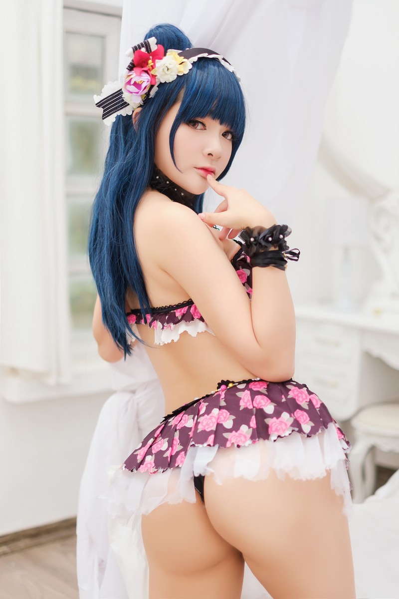 MiMi Chan 津岛善子 Yoshiko Tsushima Cosplay Love Live 写真【13P-51.2M】插图2