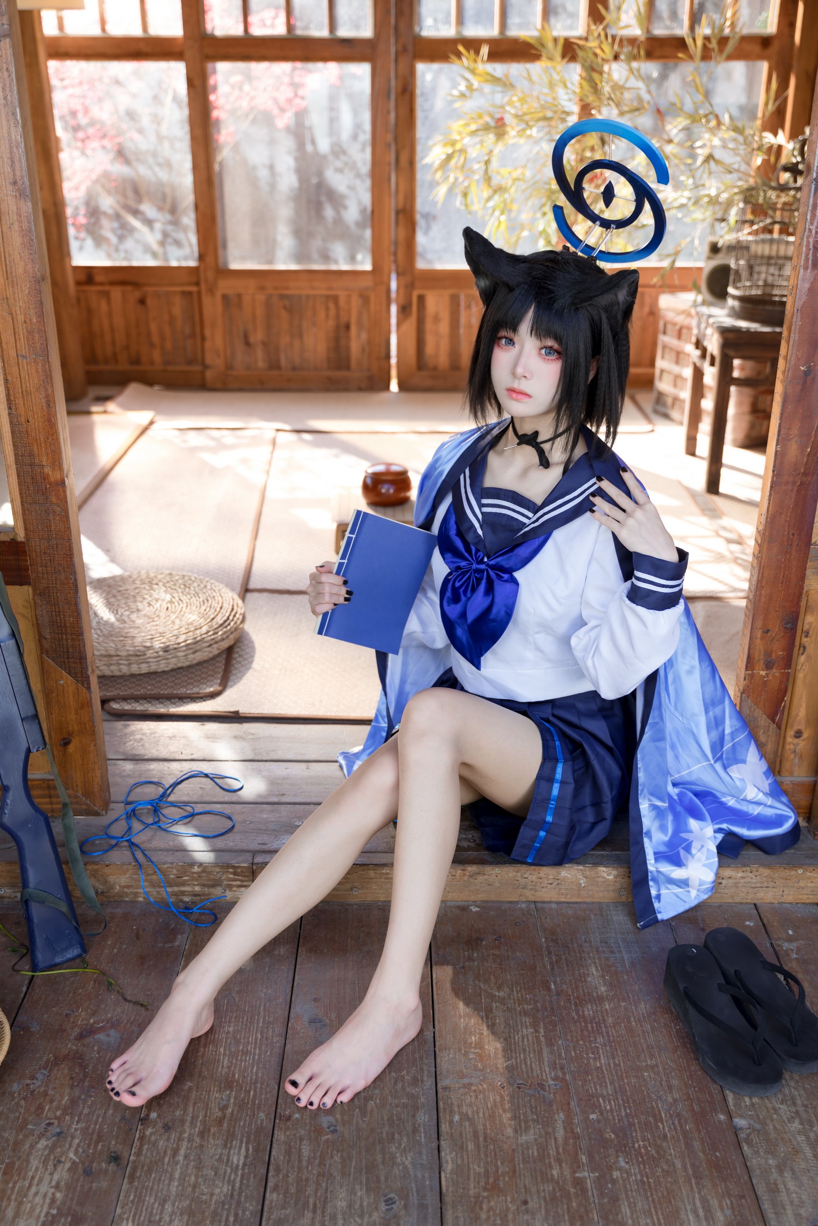 九柒喵 – 桐生桔梗 Cos 高清大合集（88P-470MB）和风旗袍写真插图6