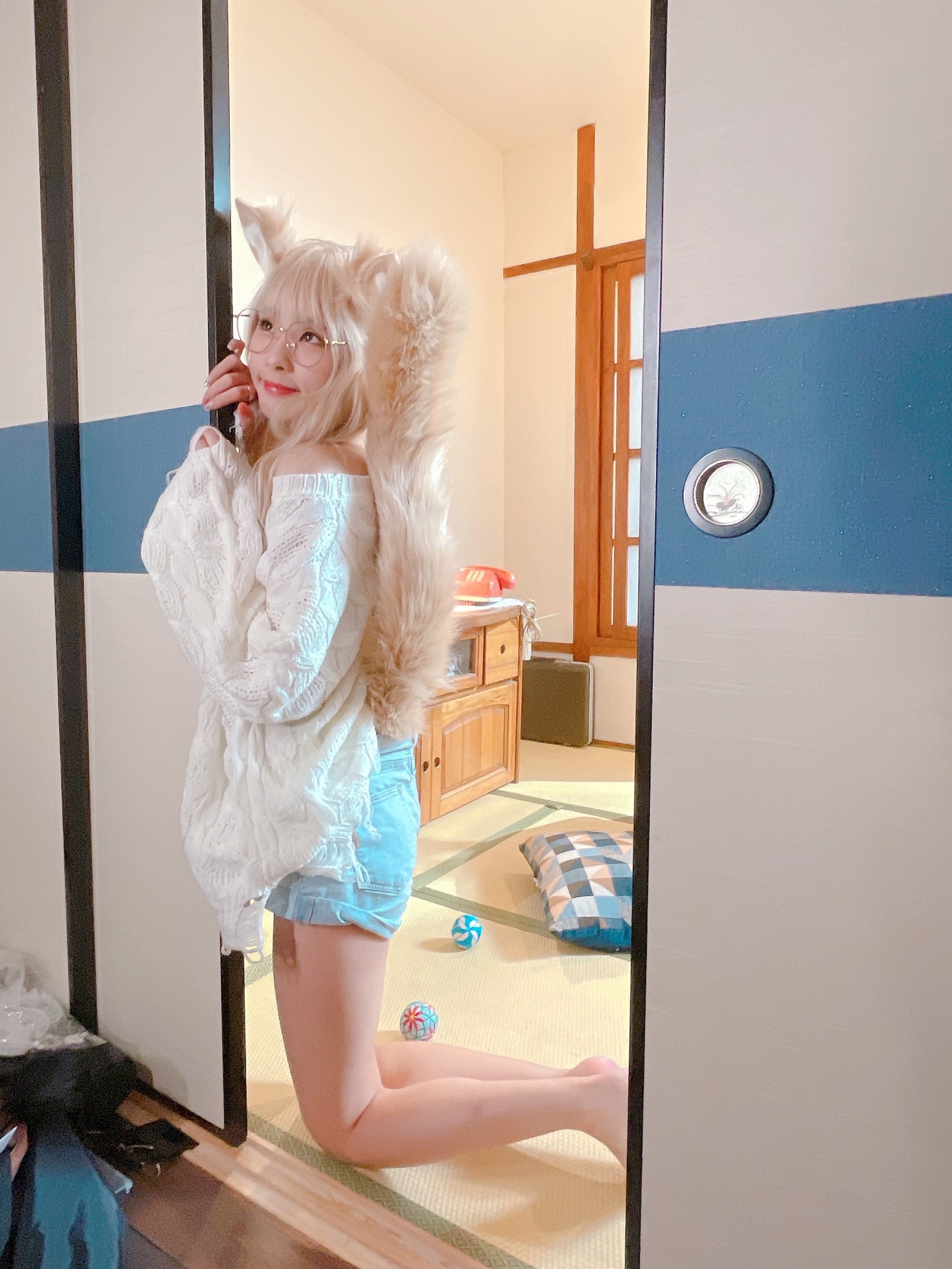 泥泥汝 猫女 主题 Cosplay 写真＋视频合集｜高质量图集（372P｜12V｜1.09GB）插图7