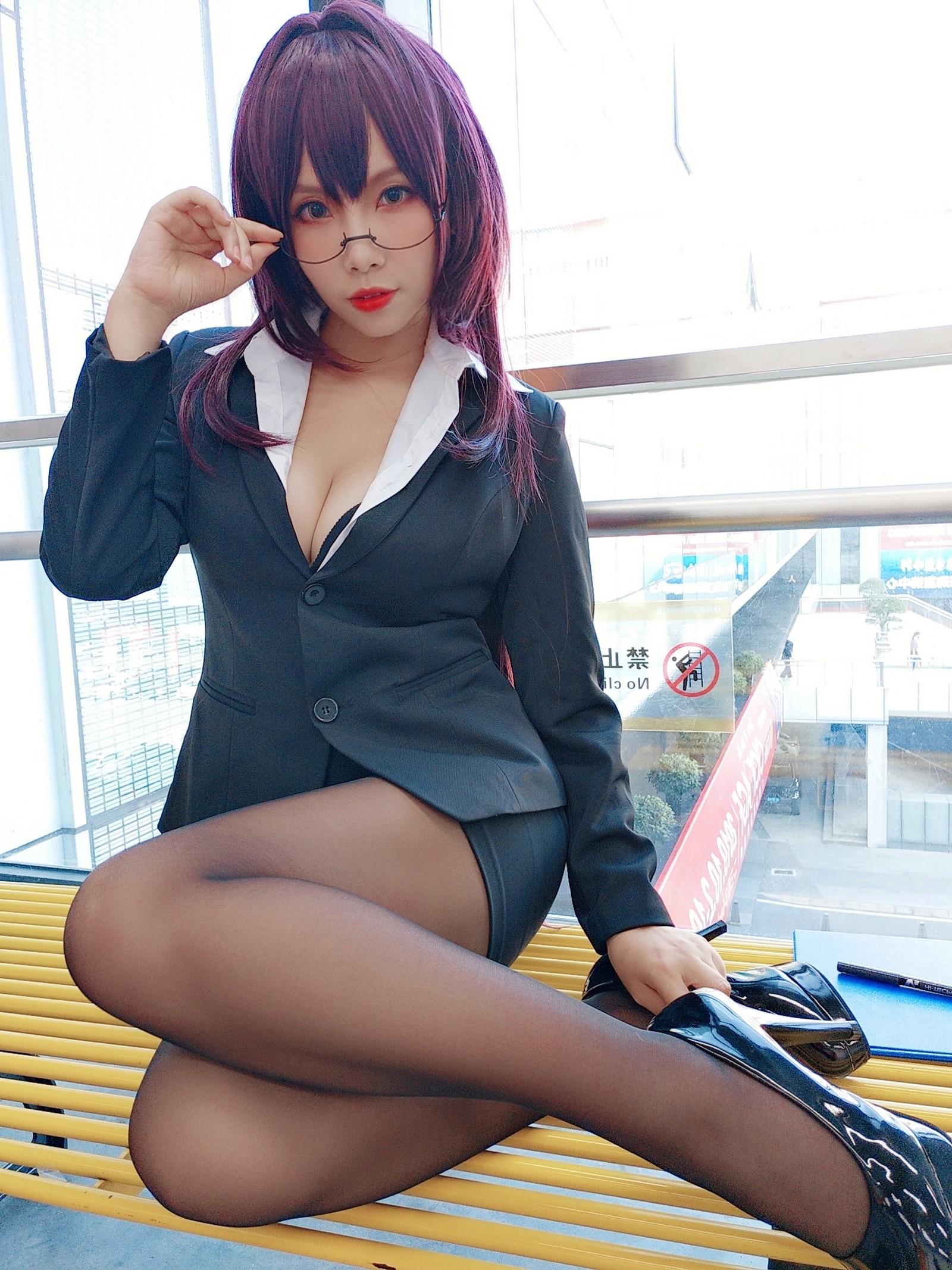 Neko-薇薇 斯卡哈 自拍风 Cosplay 高清写真（11P｜18MB）插图7