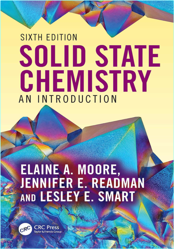 Solid State Chemistry An Introduction 6th Edition (Elaine A. Moore)