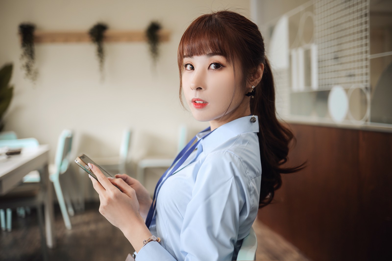 泥泥汝 OL 女郎 A 主题 写真图集｜职业风高清摄影（31P｜155MB）插图8