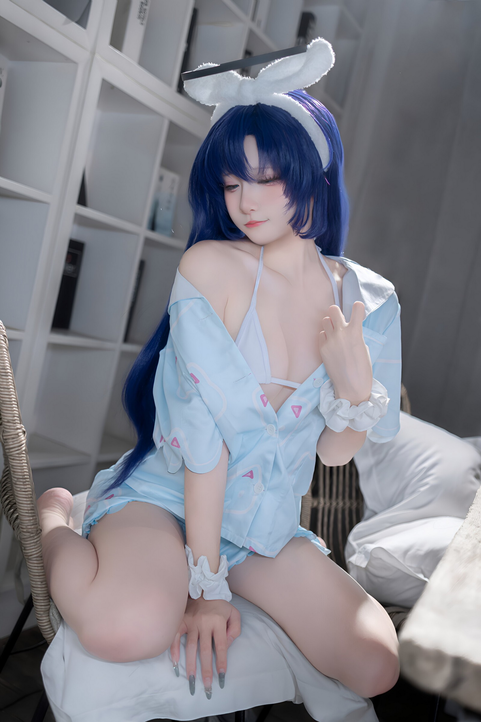 纸悦Etsu_ko《优香睡衣》居家风私人写真｜温柔系图集[35P-209M]插图6