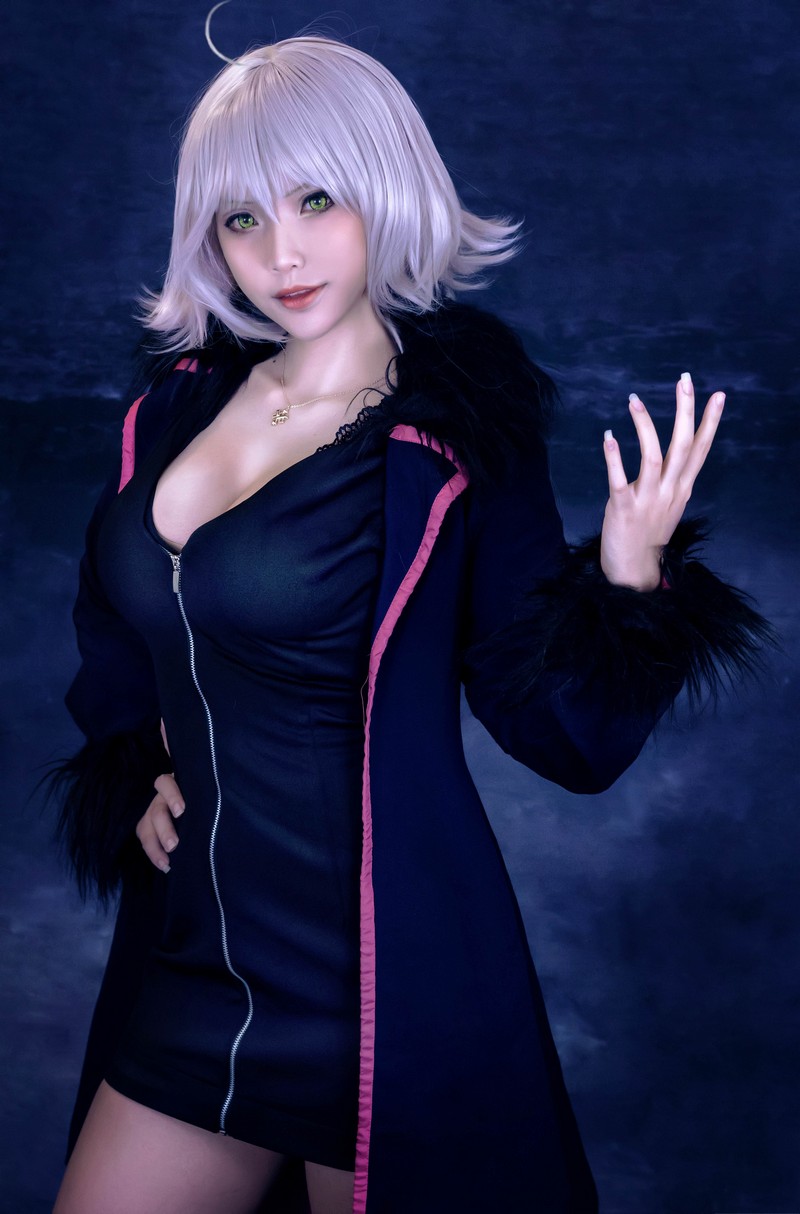 Hana Bunny 贞德 Alter Cosplay写真｜Fate Jeanne Alter 高清图片合集[12P-31.9M]插图