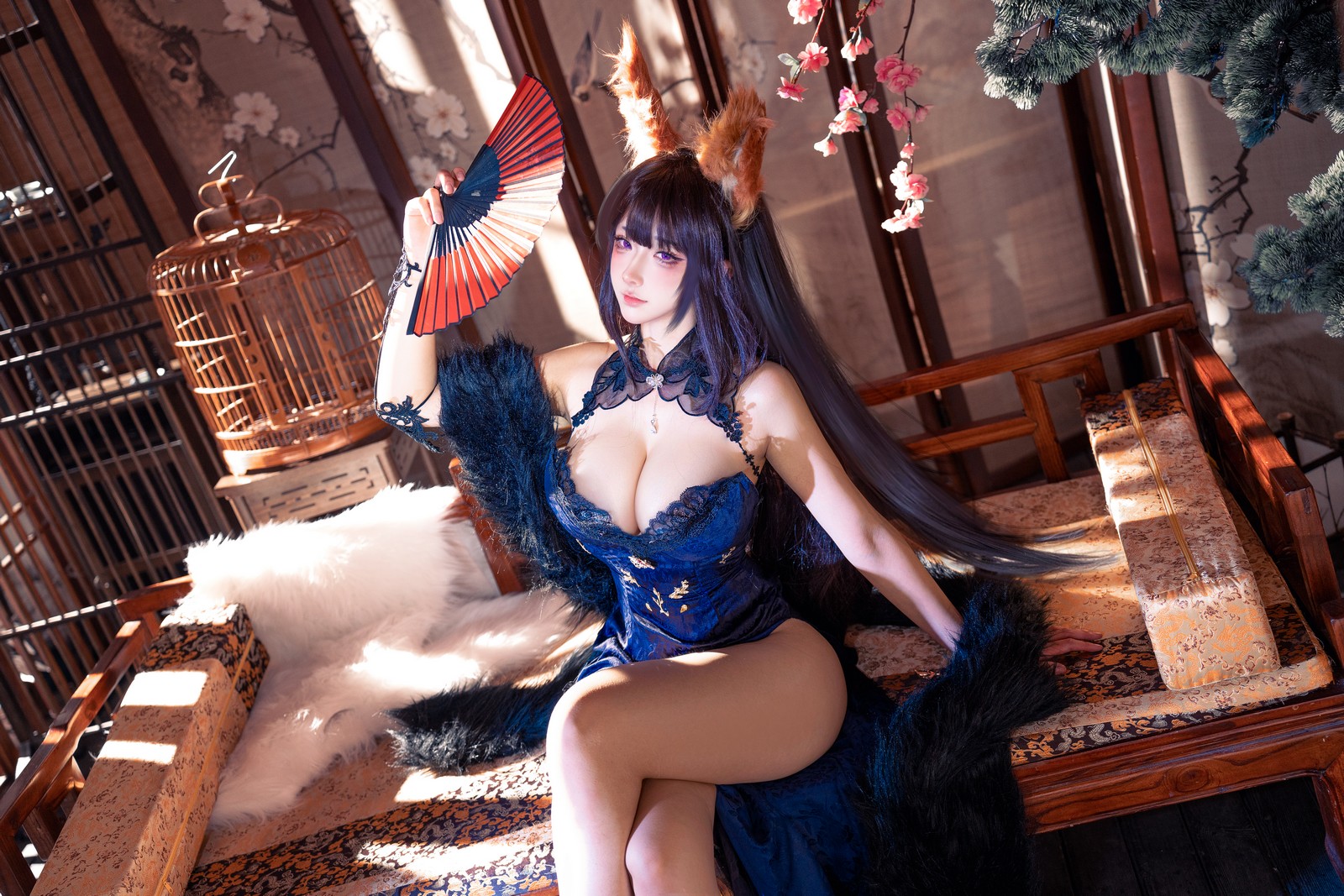 Seya-狮砸 – 天城旗袍 Cosplay 高清写真（12P-213MB）东方旗袍风插图4