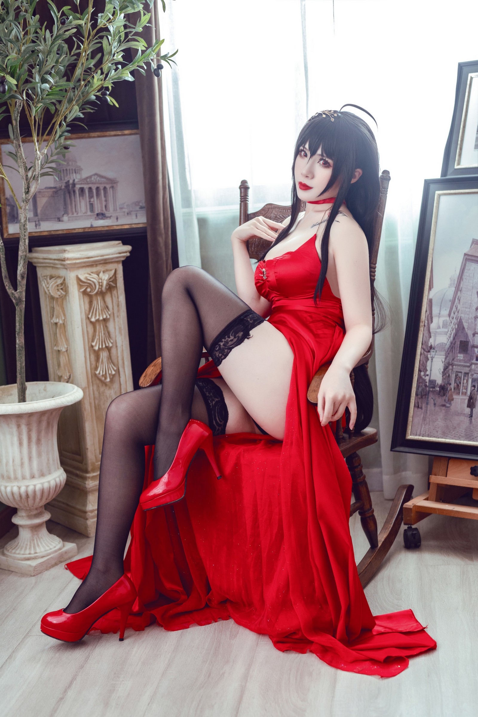 羊大真人 – 大凤 毒苹果 Cosplay 高清写真集（15P-153.3MB）碧蓝航线插图8