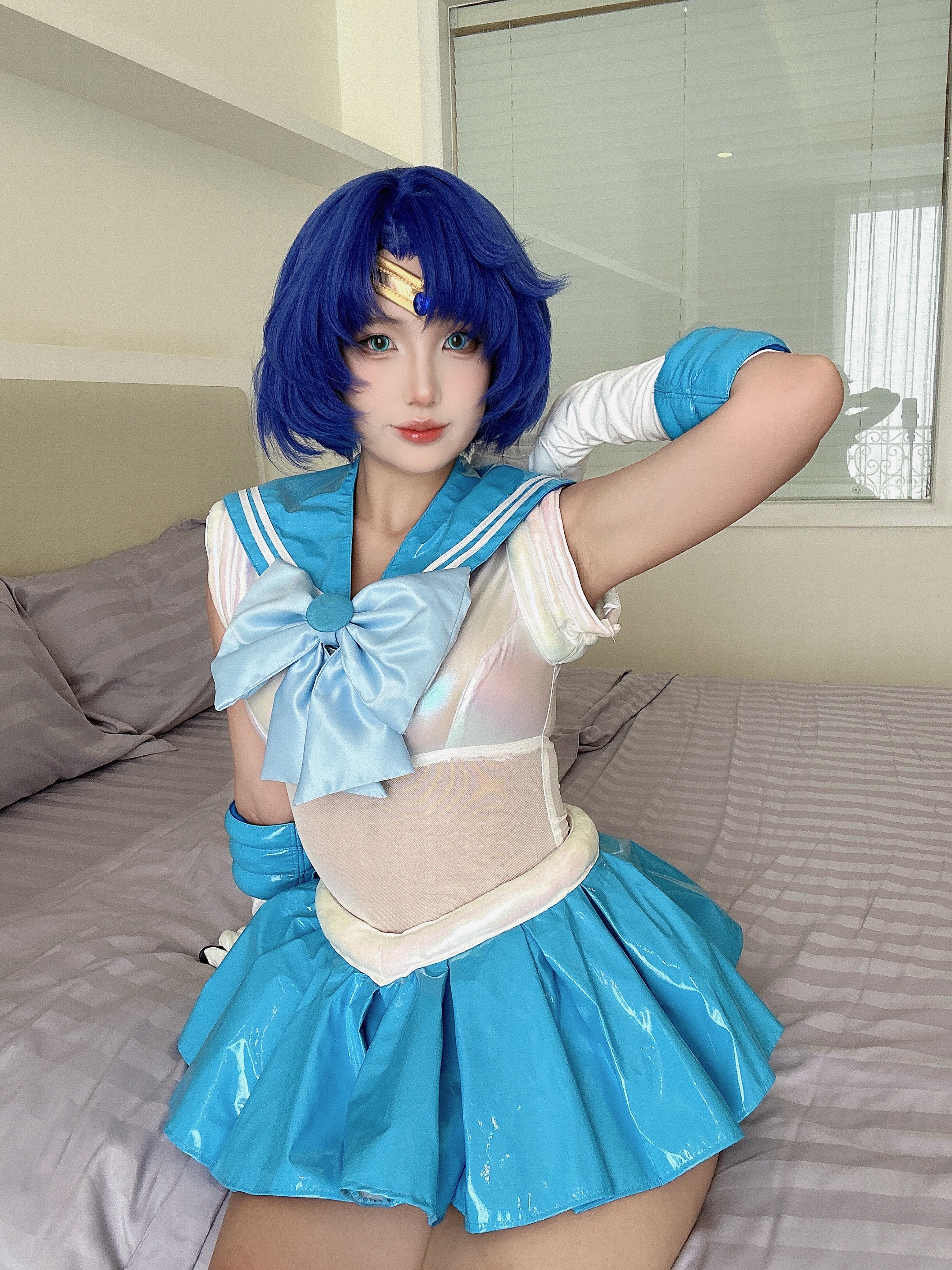 Puy Puy – Sailor Mercury 水手水星 Cosplay 写真（288P+10V-2.26GB）美少女战士插图4