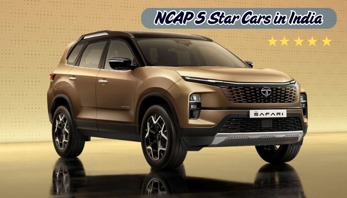 NCAP 5 Star Cars in India