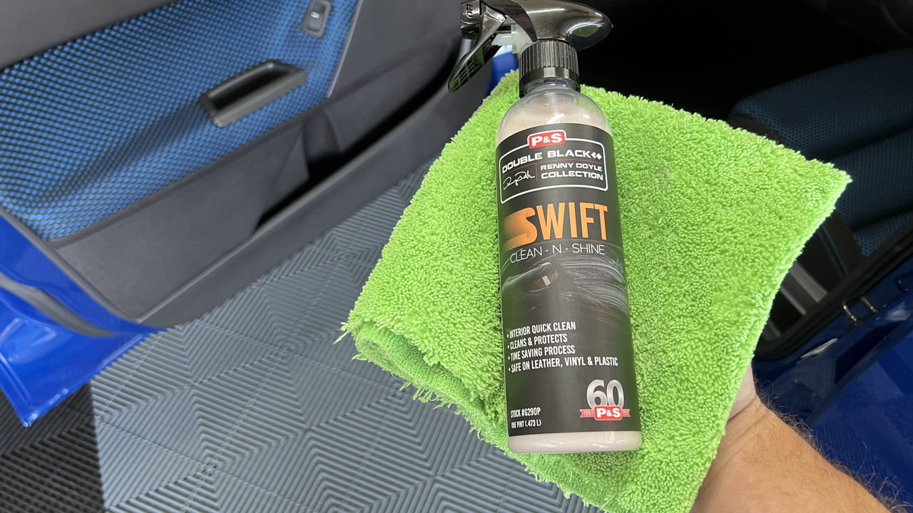  P&S Professional Detail Products - Swift Clean & Shine - Interior  Cleaner for Leather, Vinyl and Plastic, Pleasant Fragrance (1 Gallon) :  Automotive