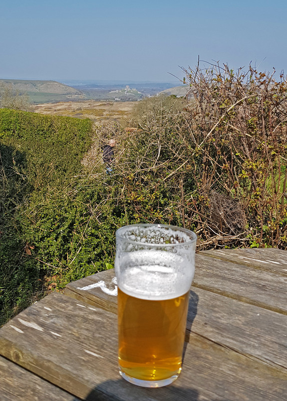 2022-03-25 - beer & corfe castle
