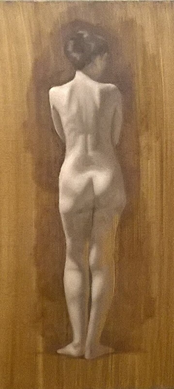 Figure Study in Grisaille