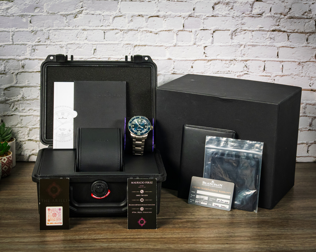 FSOT: Blancpain Fifty Fathoms Automatique Titanium – BOX & PAPERS – 5015-12B40-98B image 2