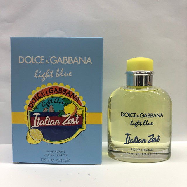 dolce gabbana light blue italian zest 100ml