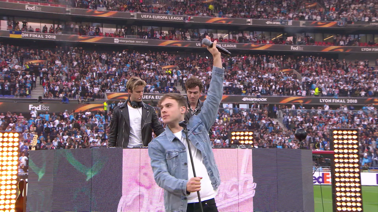 Ofenbach - UEFA Europa League final opening ceremony,Lyon 16 may