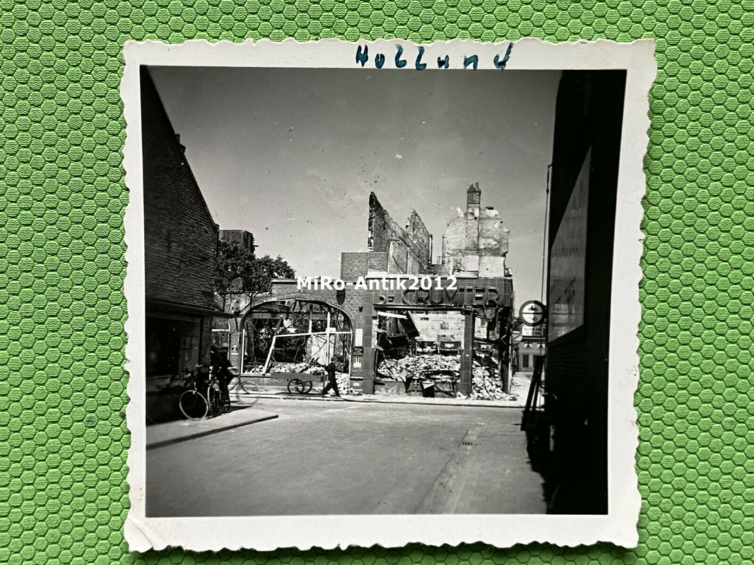 zerstörtes Ladengeschäft De Gryter in Holland1