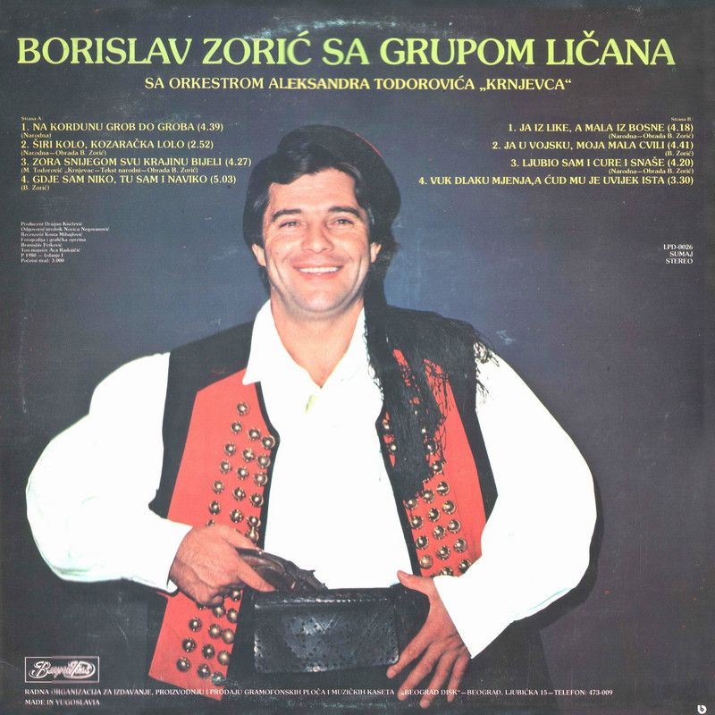 Borislav Zoric Licanin 1980 - 1 z