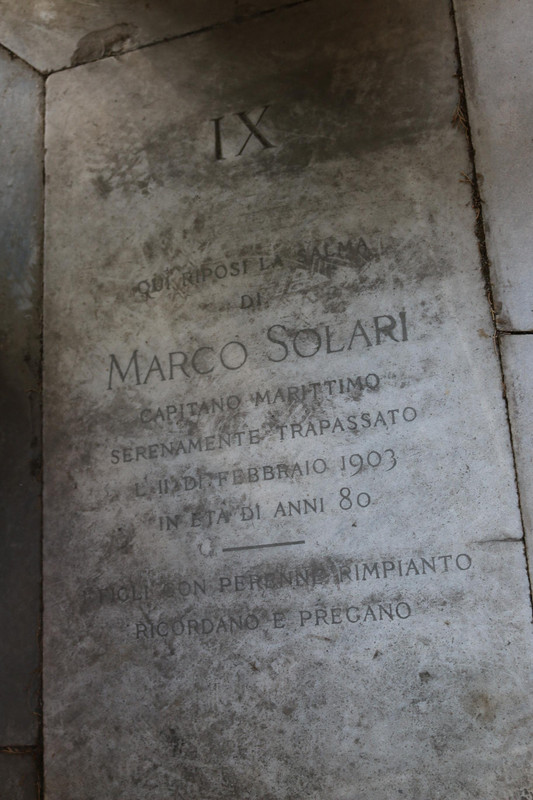 Lápida Marco Solari
