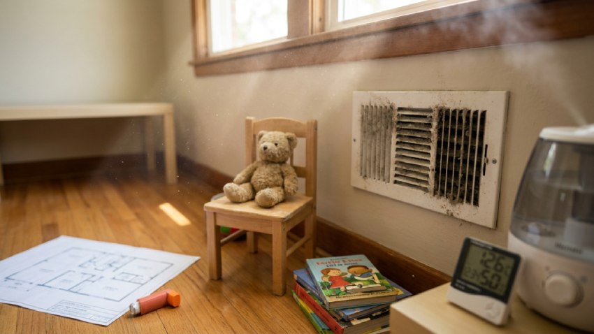 Area Coverage for Dirty Air Ducts and Kids Health