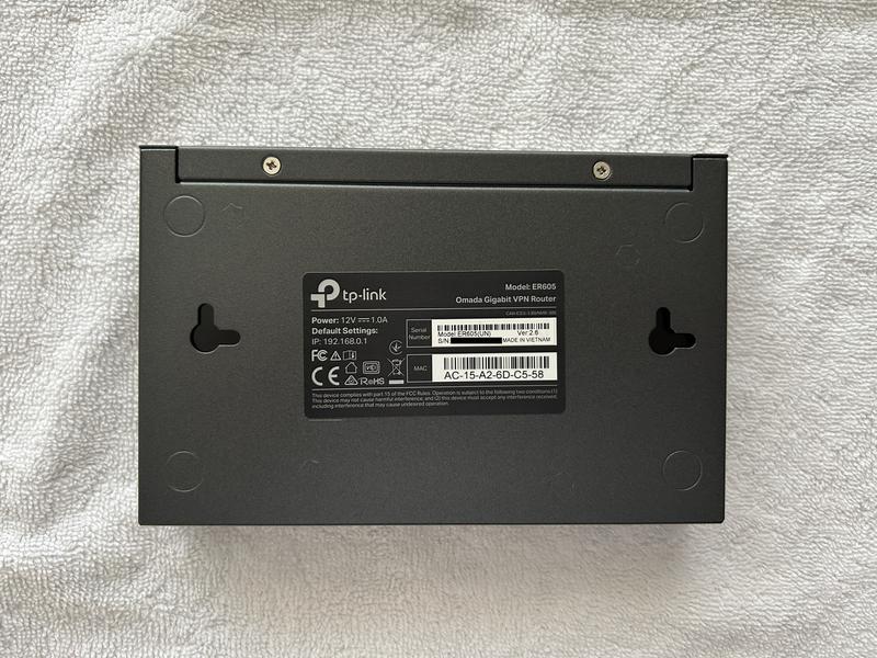 Omada TP-Link ER605-07