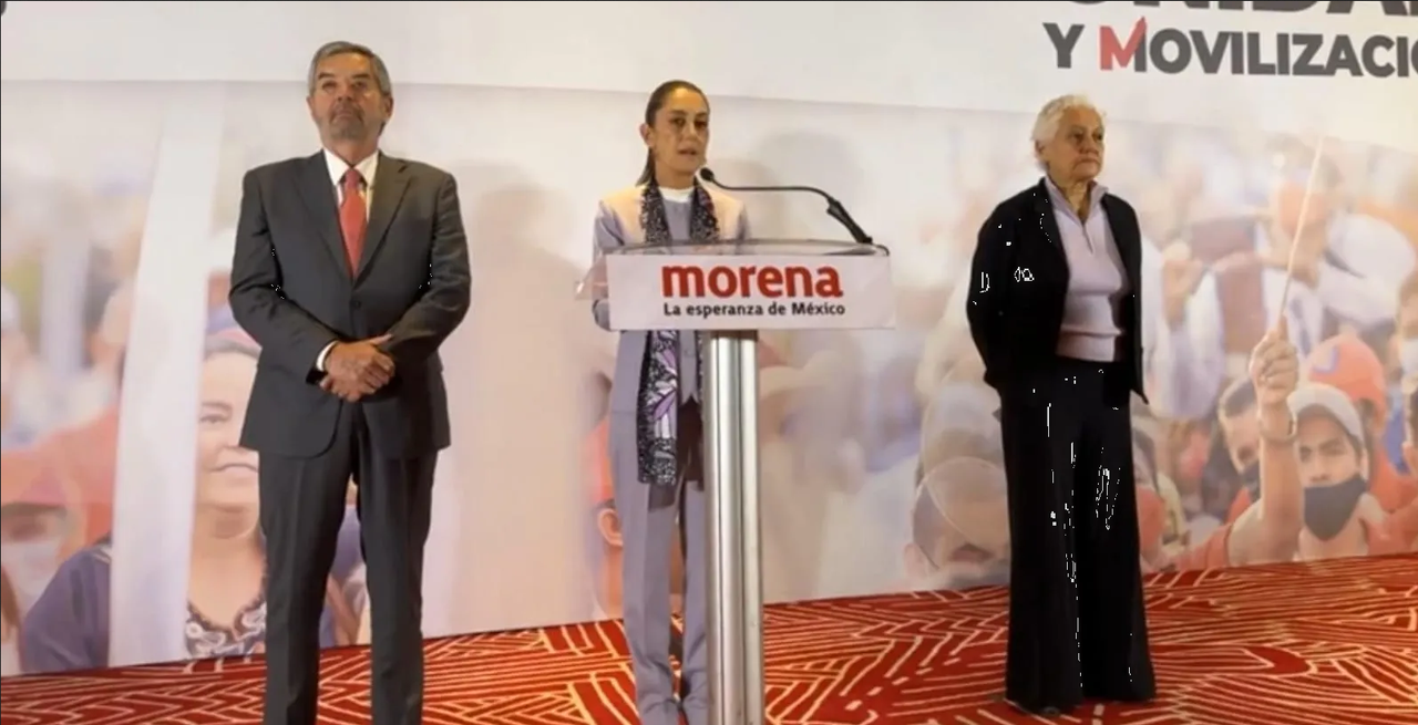 Sheinbaum anuncia demanda ante el INE por