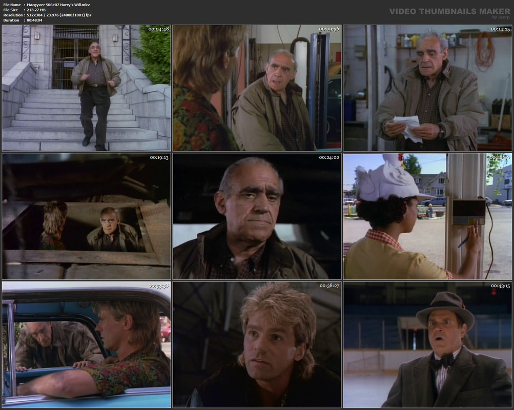 Macgyver S06e07 Harry's Will.mkv