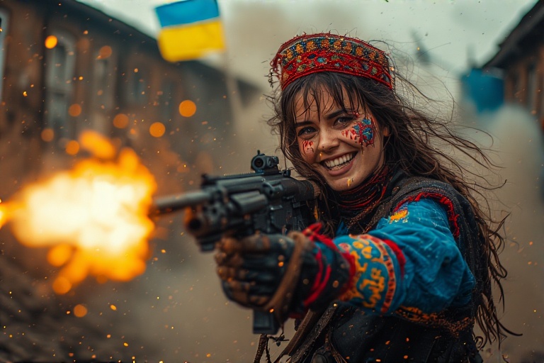 Playful-action-pose-Ukrainian