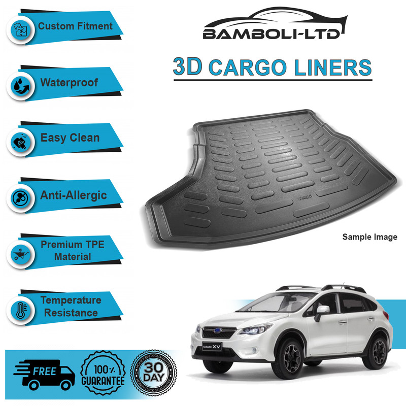 3d Cargo Liner Boot Liner Rear Trunk Mat For Subaru Xv 2012 2018