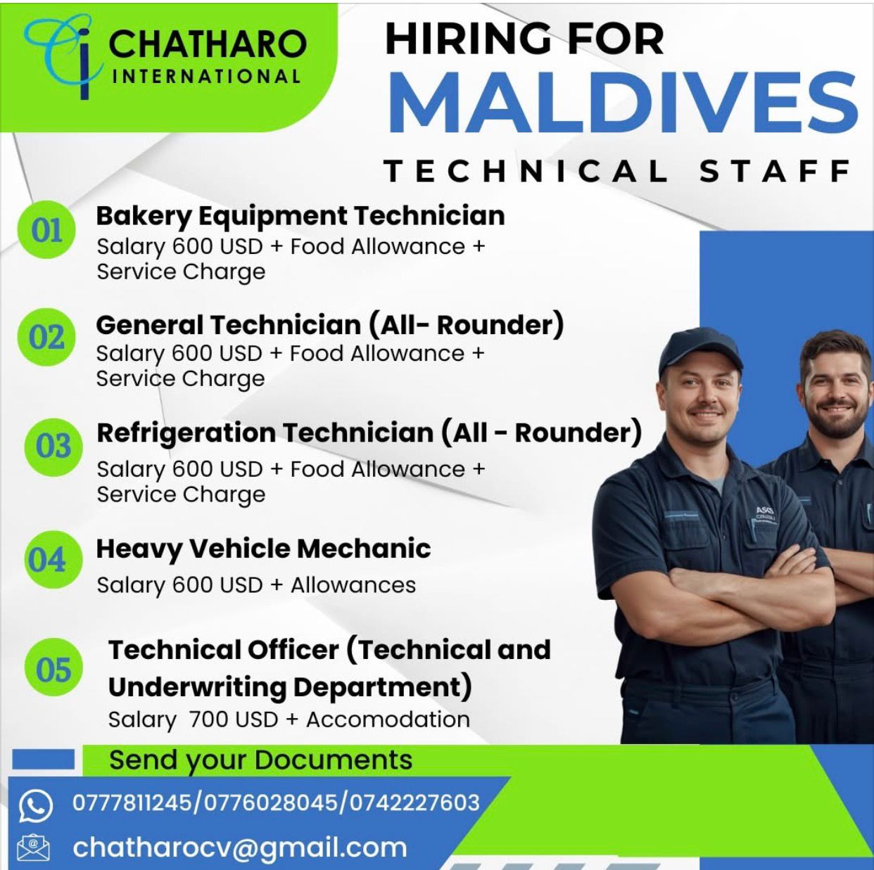 Chatharo International team and global opportunities