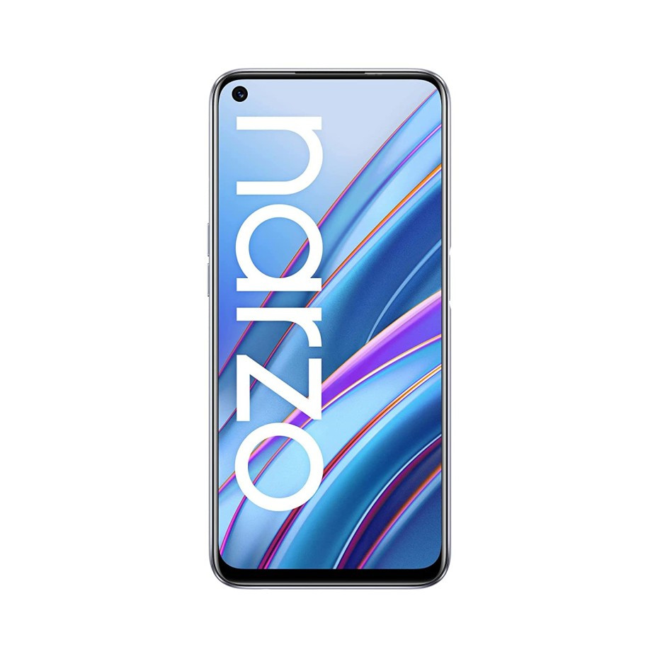 Realme narzo 30 Racing Silver, 6GB RAM 128GB Storage refurbished