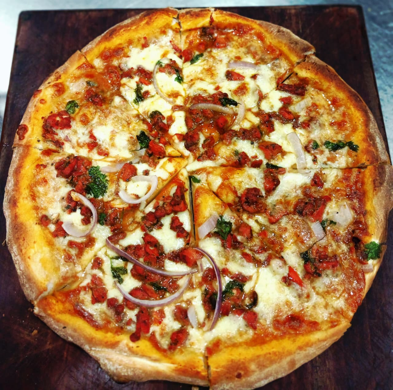 Tandoori Chicken Pizza