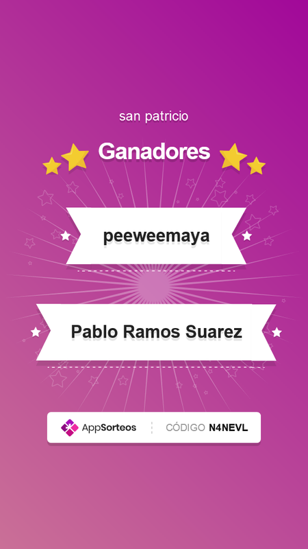 Ganadores San Patricio Insta