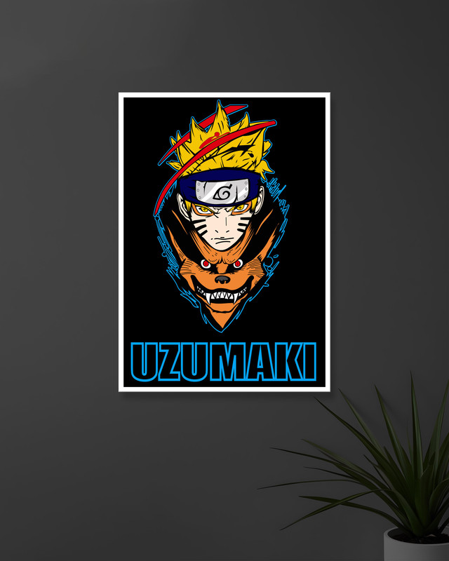 Naruto x Kurama | Naruto | Anime Posters