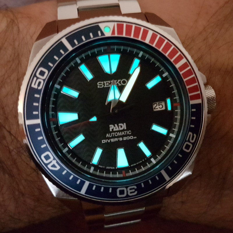 Seiko Prospex 'Samurai' PADI SRPB99 Cal. 4R35 200M (2)