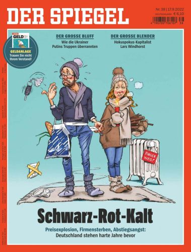 Cover: Der Spiegel Nachrichtenmagazin No 38 vom 17  September 2022
