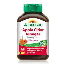 Jamieson Apple Cider Vinegar+Chromium Caps 120`S