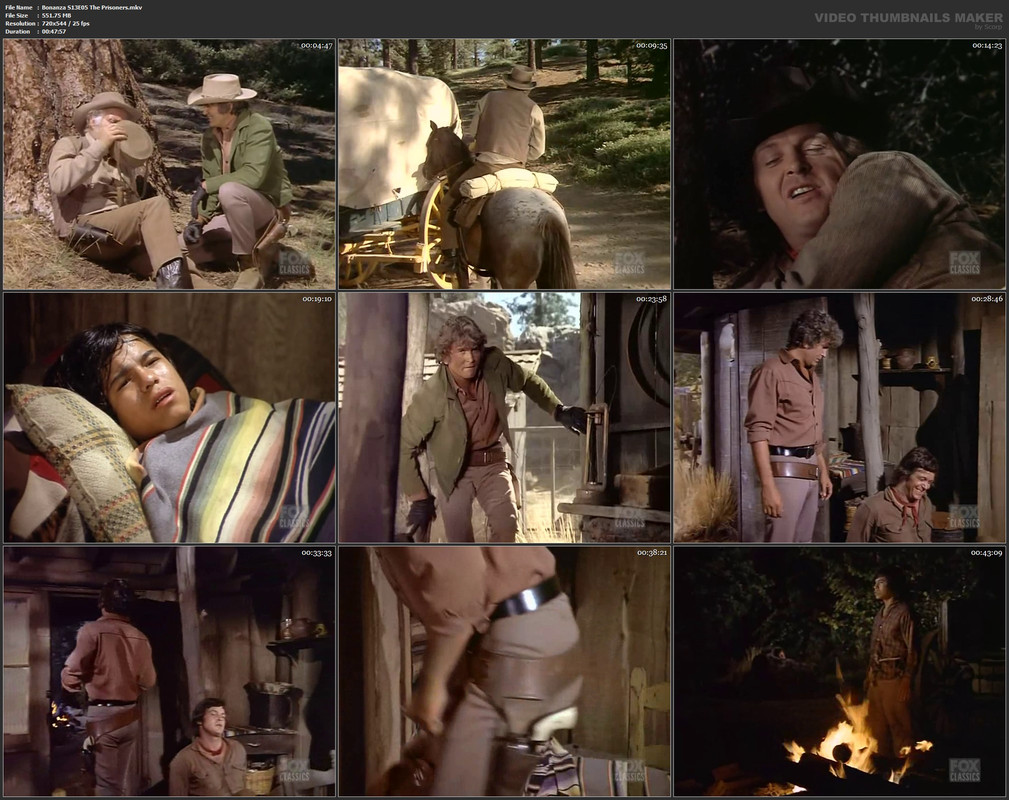 Bonanza S13E05 The Prisoners.mkv
