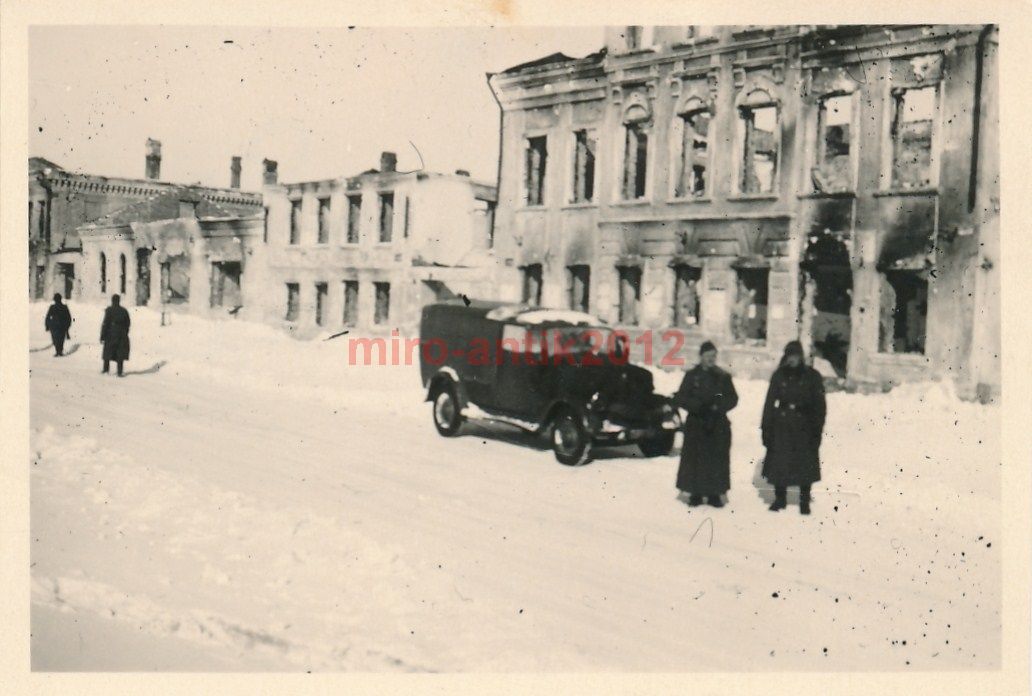 Foto, Stadtbild von Rschew im April 1942 (N)19477