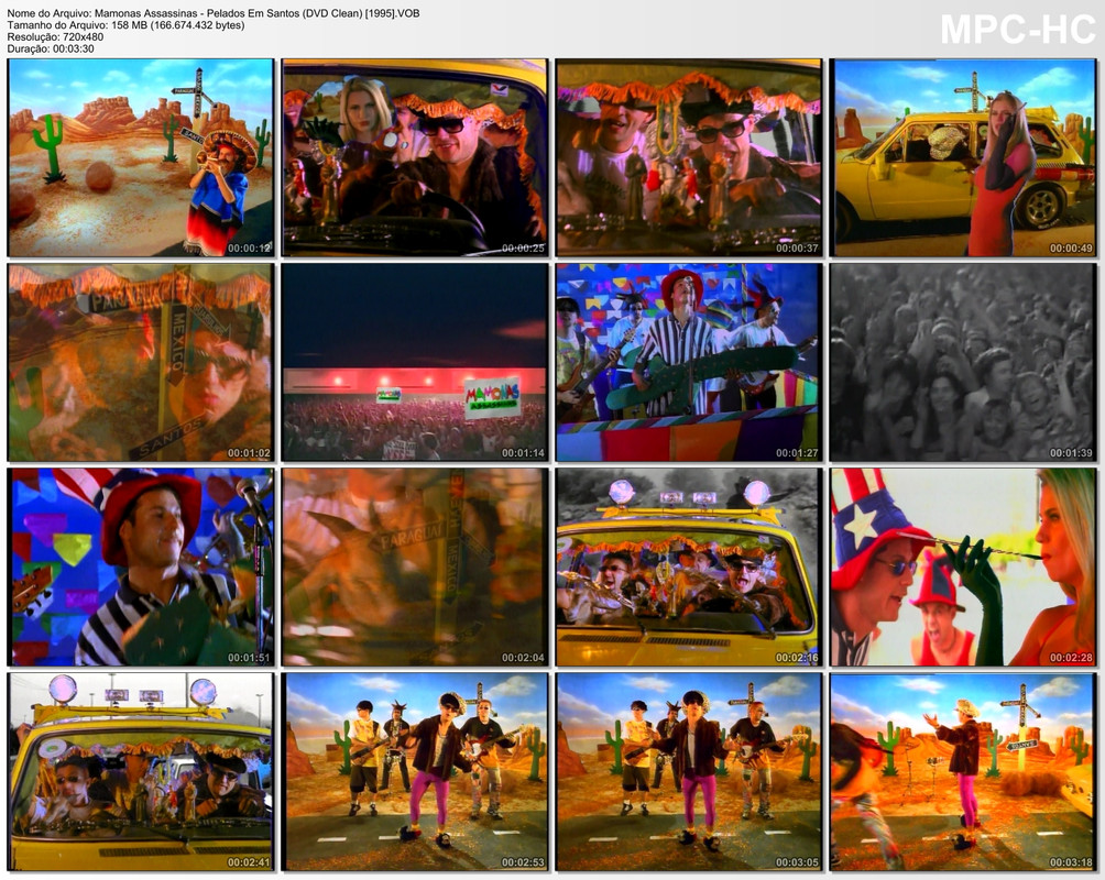 Mamonas Assassinas - Pelados Em Santos (DVD Clean) [1995]