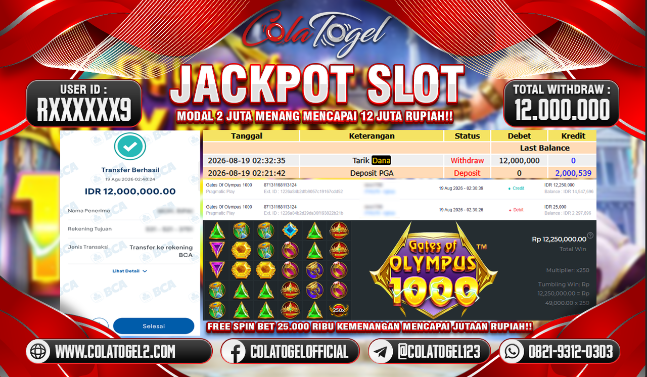 JACKPOT SLOT GACOR!!