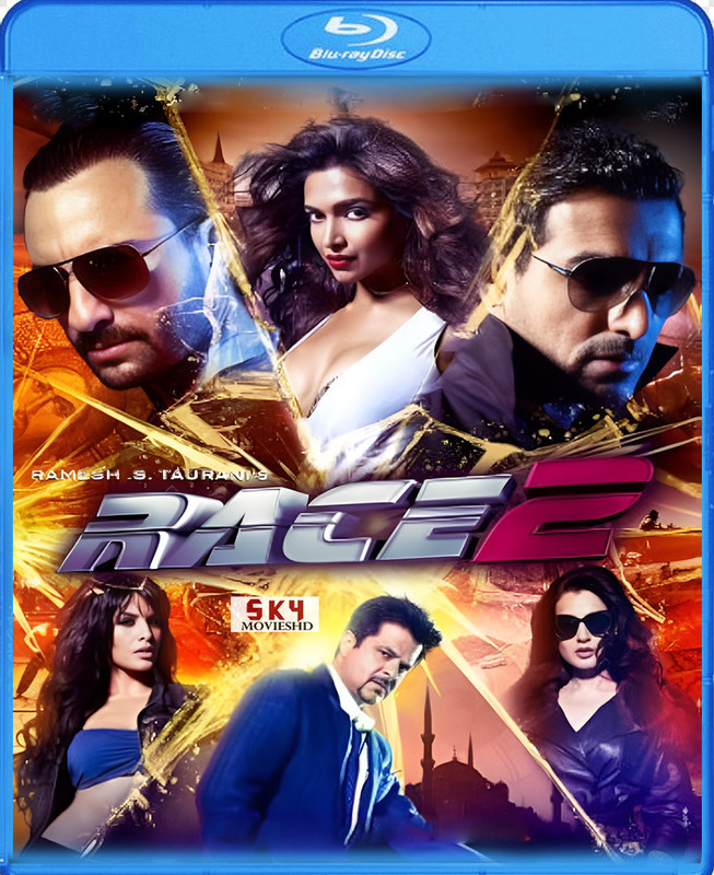  Race 2 (2013) Hindi 720p BluRay x264 AAC 5.1 ESubs Full Bollywood Movie [1.2GB] Full Movie Download