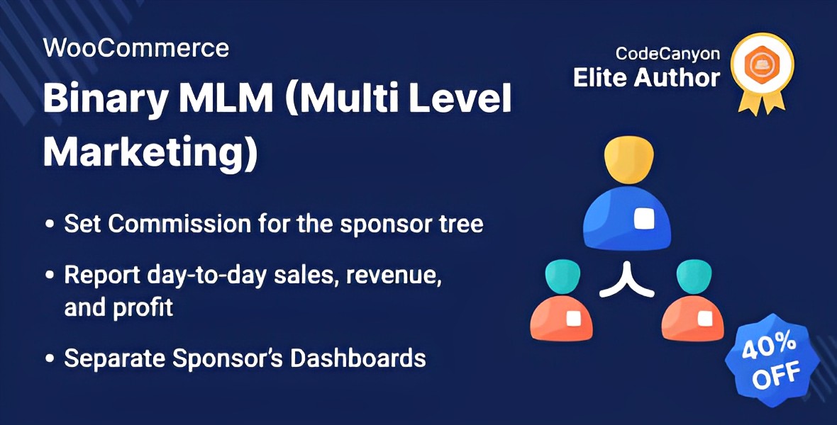 WooCommerce Binary Multi Level Marketing [MLM] WordPress