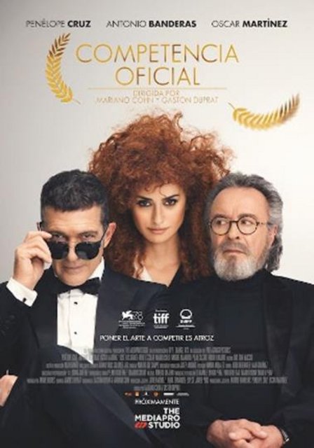 “COMPETENCIA OFICIAL” SOLO PIERDE UN 22 % DE ESPECTADORES EN SU TERCER FIN DE SEMANA EN LOS CINES FRANCESES