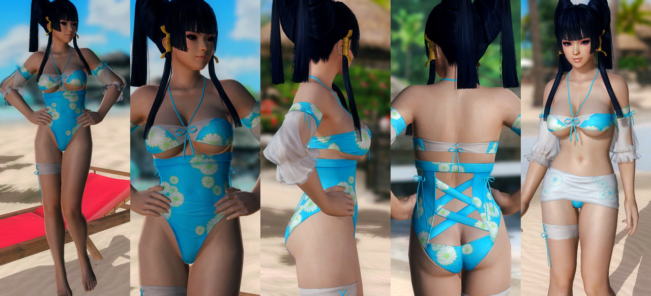 Nyotengu-DOAXVV-2nd-Design-Costume-Cute.