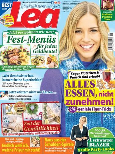 Cover: Lea Frauenzeitschrift No 49 vom 01  Dezember 2022