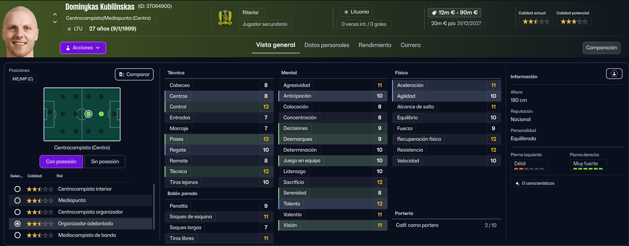 Dominykas Kubilinskas MEC 2026