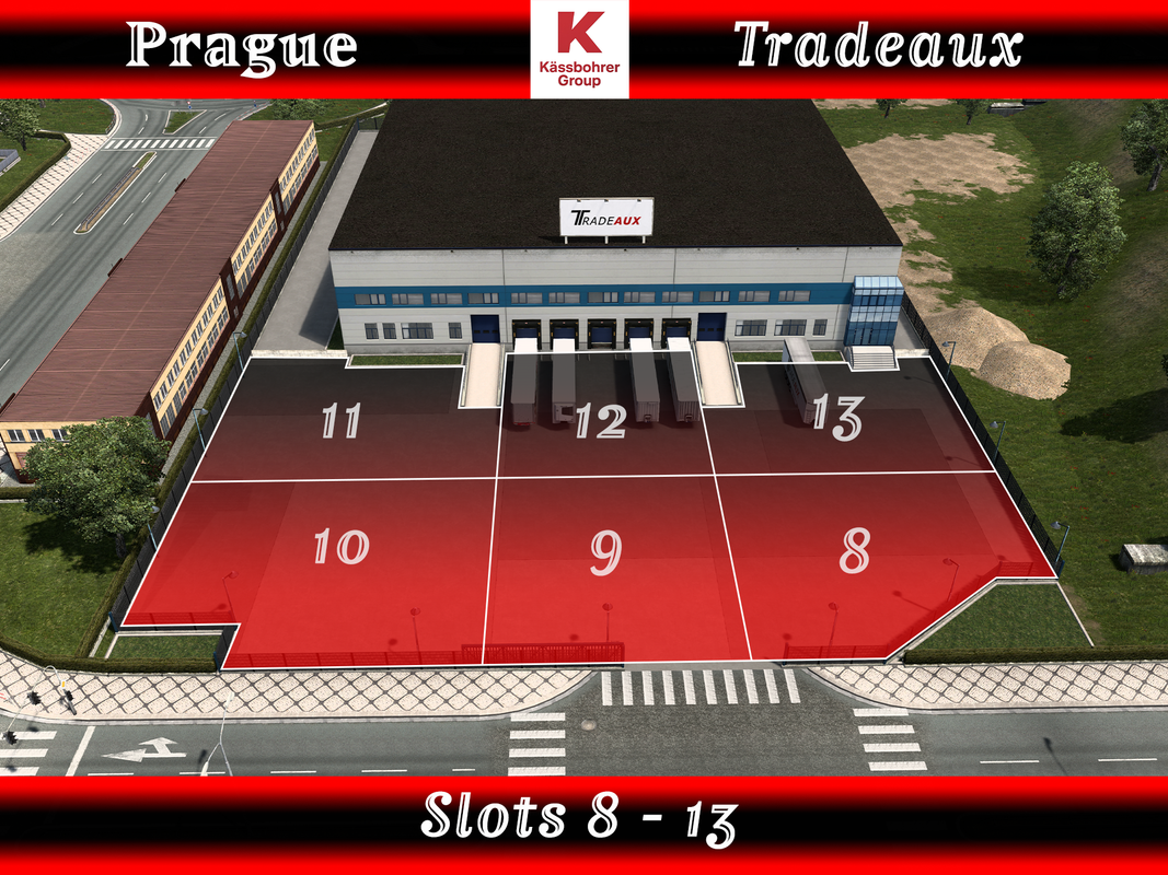 Prague, Tradeaux Slot 8 - 13