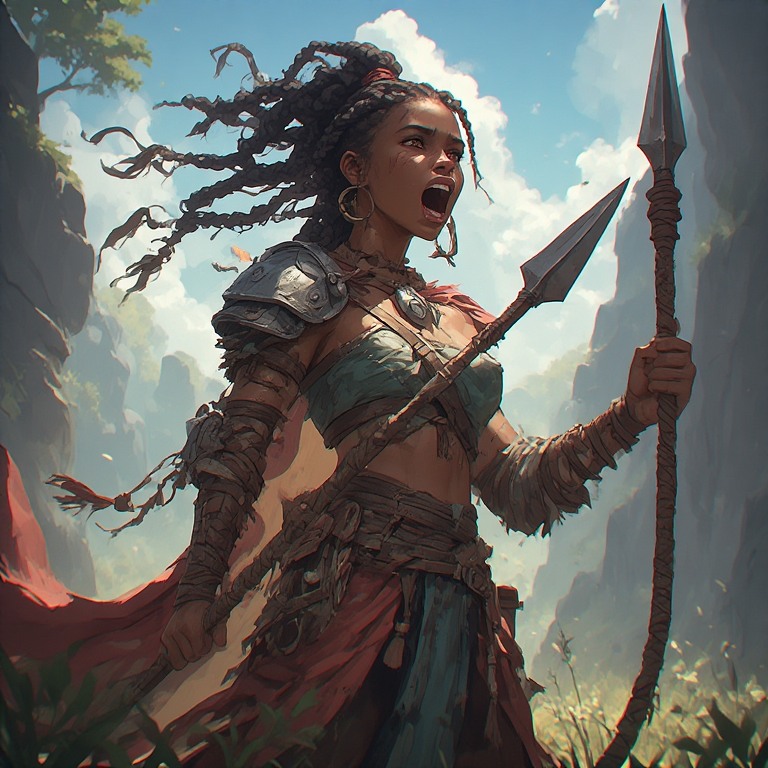 Africa-World-girl-warrior-hold-(73)