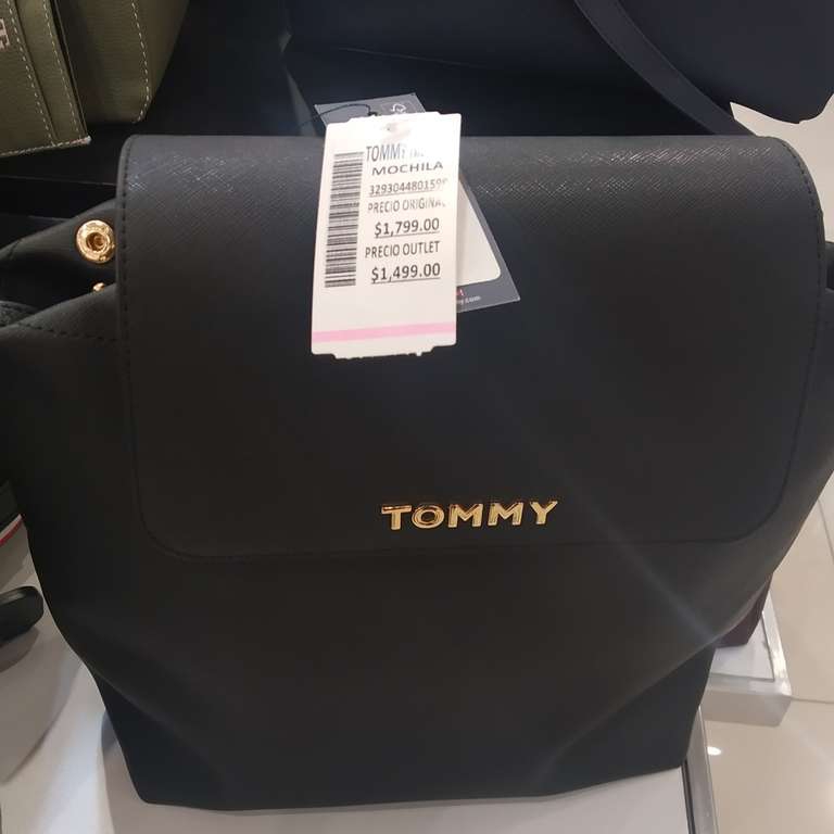 Bolsa Tommy Hilfiger azul - Promoda Outlet 
