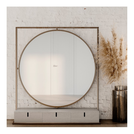 Стильная прихожая с зеркалом из RoomSee Стильная прихожая с зеркалом из RoomSee